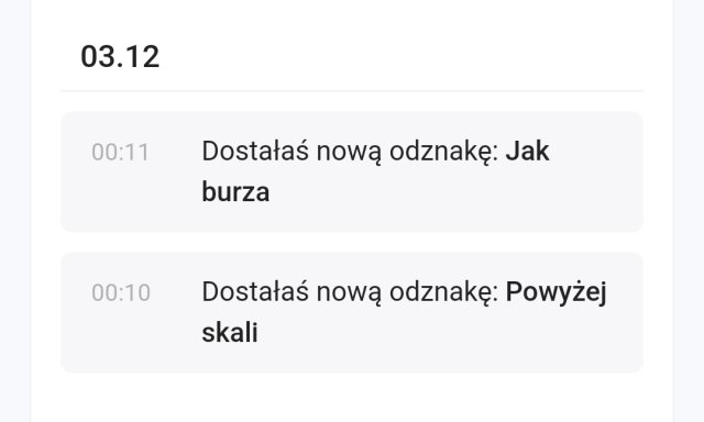 Odznaki DC lista