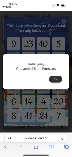 ❄️ Kalendarz Adwentowy Dresscloud 2023 ❄️