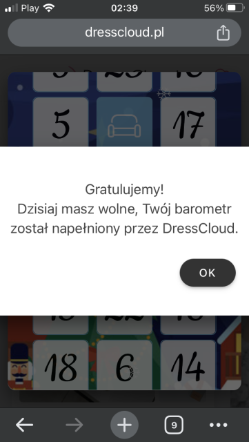 ❄️ Kalendarz Adwentowy Dresscloud 2023 ❄️