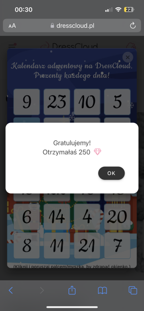 ❄️ Kalendarz Adwentowy Dresscloud 2023 ❄️