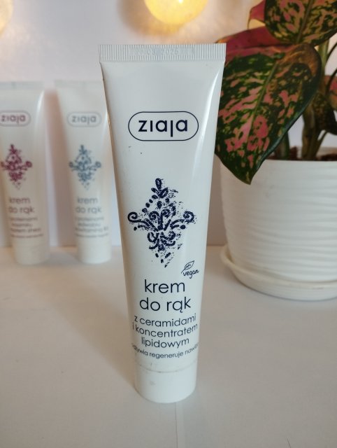 Ziaja Krem do rąk, Ceramidy i koncentrat lipidowy