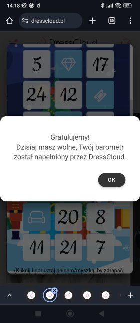 ❄️ Kalendarz Adwentowy Dresscloud 2023 ❄️