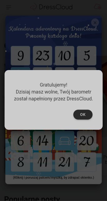 ❄️ Kalendarz Adwentowy Dresscloud 2023 ❄️