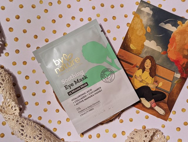  By nature Soothing Eye Mask, Kojące płatki pod oczy