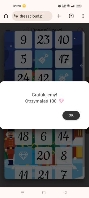 ❄️ Kalendarz Adwentowy Dresscloud 2023 ❄️