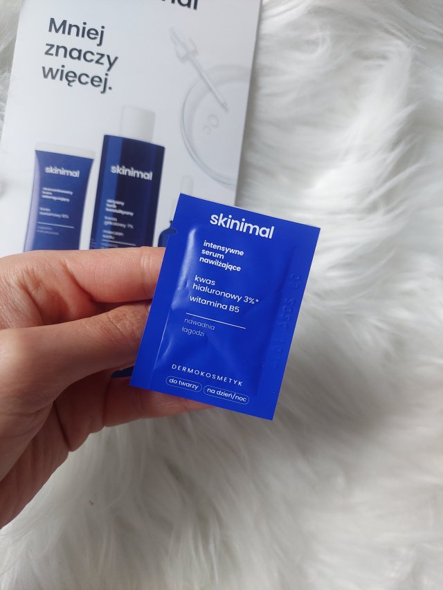 skinimal Serum do twarzy, Intensywne, Nawilżające, Kwas hialuronowy 3%, witamina B5