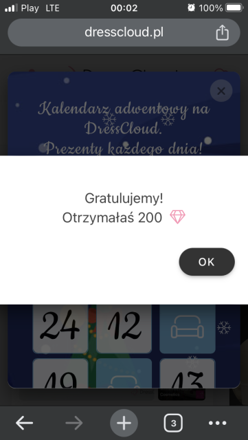 ❄️ Kalendarz Adwentowy Dresscloud 2023 ❄️