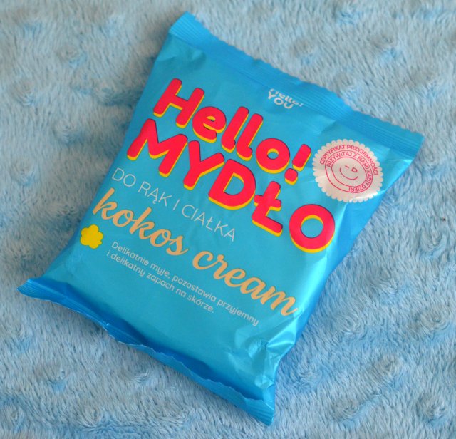 Hello! You Mydło do rąk i ciałka w kostce, Kokos Cream