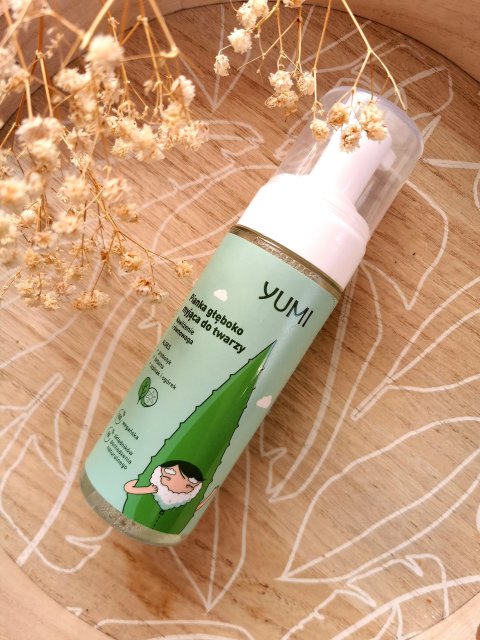 Yumi Pianka do twarzy, Głęboko myjąca. Nawilżenie i równowaga