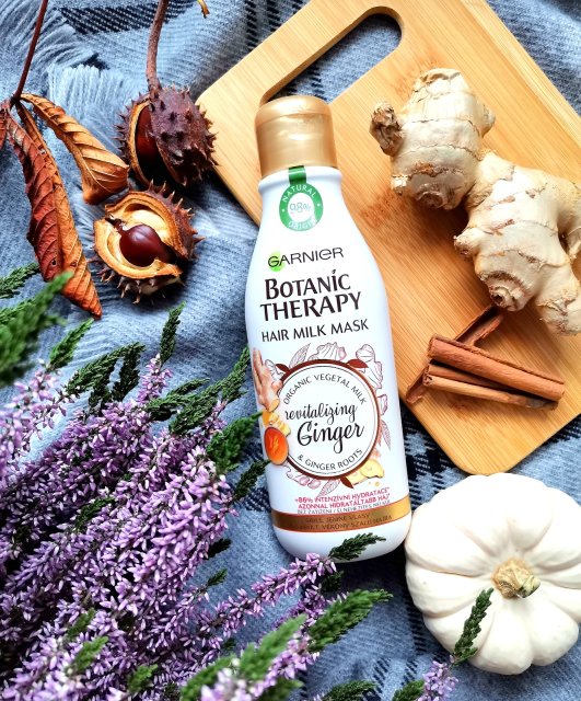 Garnier Botanic Therapy, Hair Milk Mask, Maska do włosów, Rewitalizujący imbir, Do włosów cienkich i zmęczonych