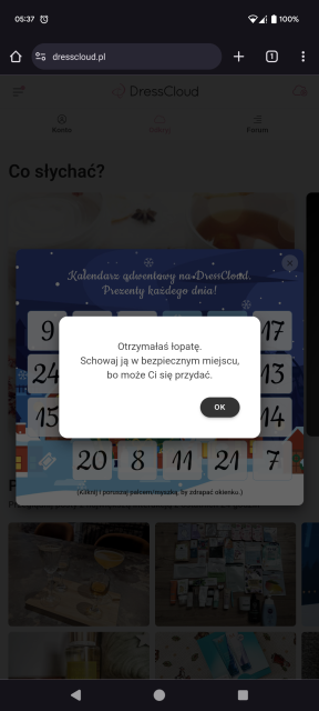 ❄️ Kalendarz Adwentowy Dresscloud 2023 ❄️