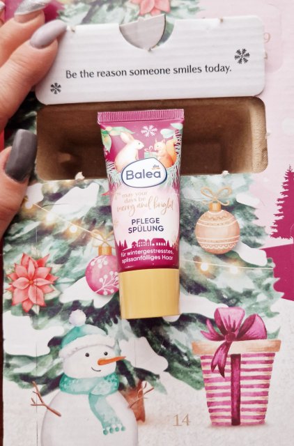 Balea Kalendarz adwentowy 2023, May Your Days be Merry and Bright, Odżywka do włosów