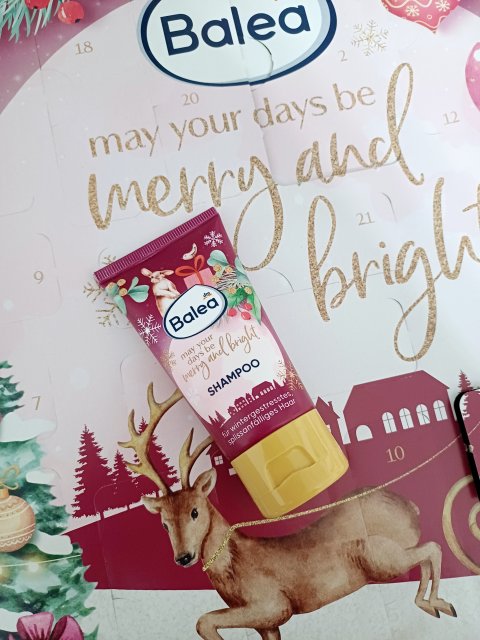 Balea Szampon do włosów z rozdwajającymi się końcówkami, May Your Days Be Marry And Bright