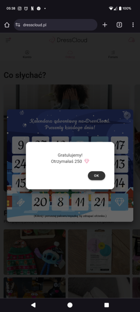 ❄️ Kalendarz Adwentowy Dresscloud 2023 ❄️