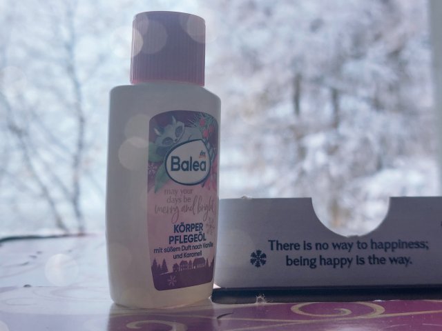 Balea Olejek do ciała, May Your Days Be Merry And Bright