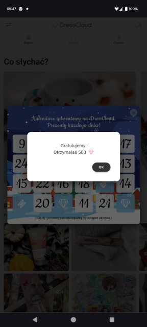 ❄️ Kalendarz Adwentowy Dresscloud 2023 ❄️