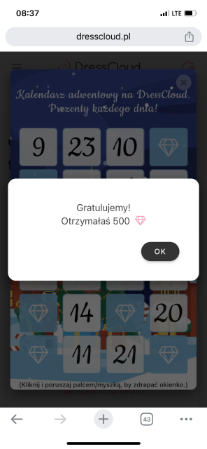 ❄️ Kalendarz Adwentowy Dresscloud 2023 ❄️