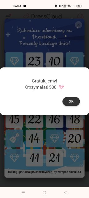 ❄️ Kalendarz Adwentowy Dresscloud 2023 ❄️