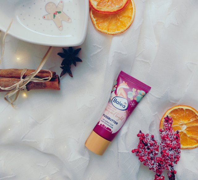 Balea Masło do stóp o słodkim zapachu czekolady, May Your Days Be Marry And Bright 