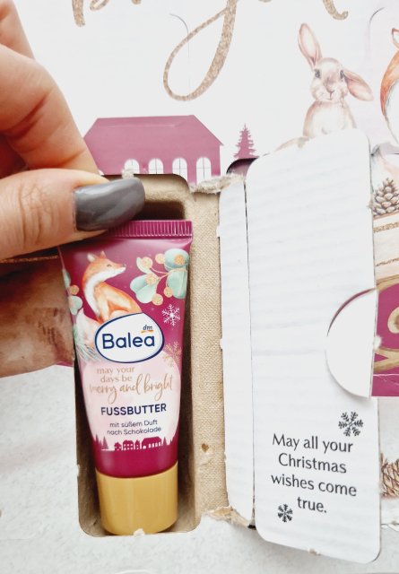 Balea Masło do stóp, May Your Days Be Merry And Bright