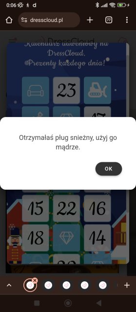 ❄️ Kalendarz Adwentowy Dresscloud 2023 ❄️