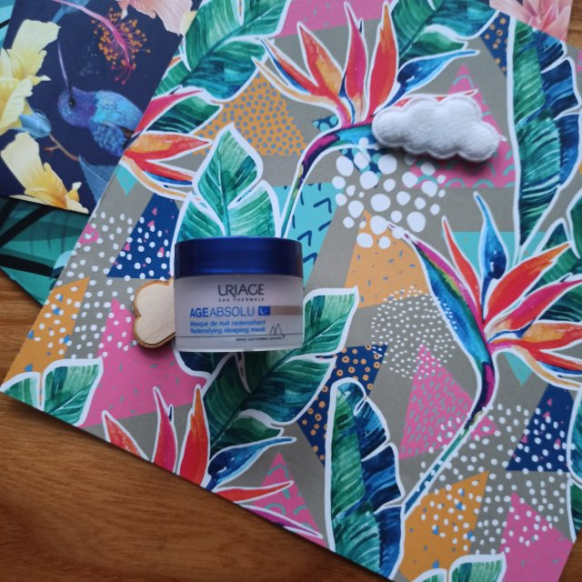 Uriage Age Absolu, Maseczka do twarzy, Na noc, Sleeping Mask