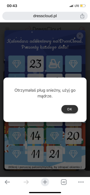 ❄️ Kalendarz Adwentowy Dresscloud 2023 ❄️