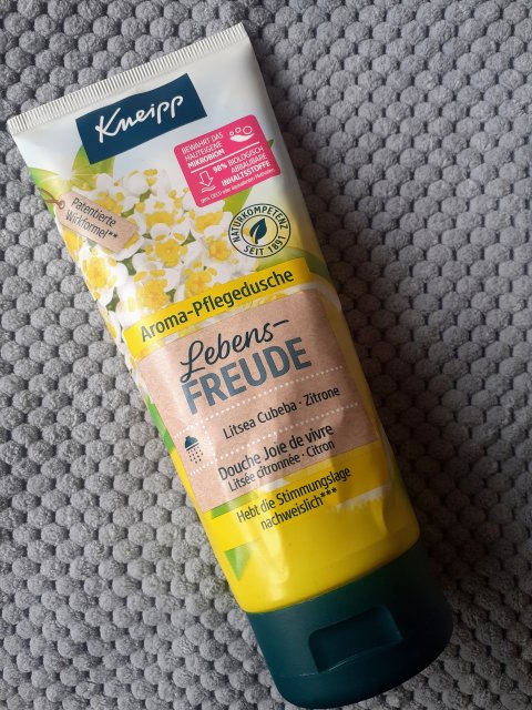 Kneipp Żel pod prysznic, LebensfFreude, Cubeba & Zitrone