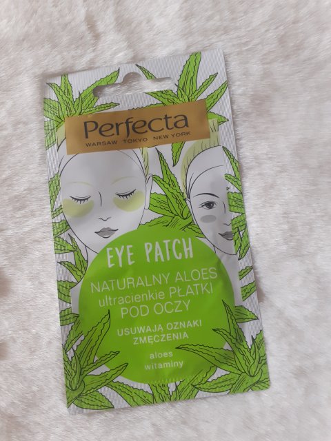 Perfecta Eye Patch, Płatki pod oczy, Ultracienkie, Naturalny aloes