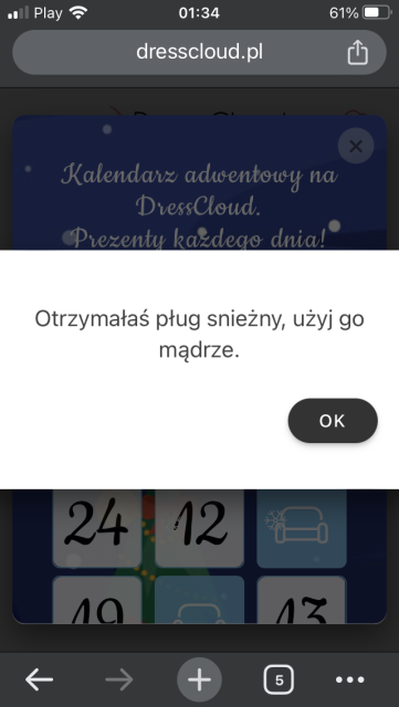 ❄️ Kalendarz Adwentowy Dresscloud 2023 ❄️