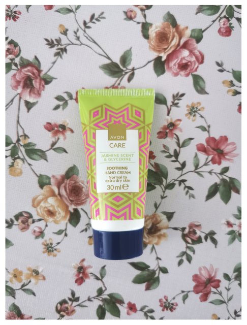 Avon Care, Krem do rąk, Soothing, Jasmine & Glycerine