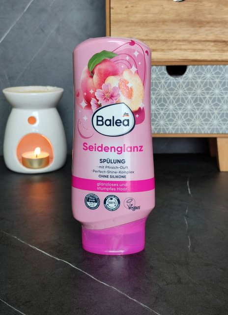 Balea Odżywka do włosów, Seidenglanz, Brzoskwinia 