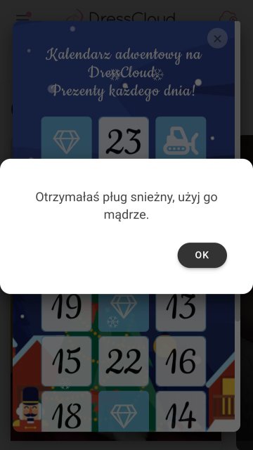 ❄️ Kalendarz Adwentowy Dresscloud 2023 ❄️