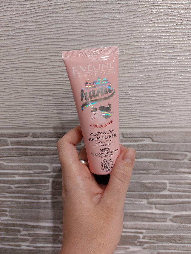 Eveline Holo Hand, Krem do rąk, Pink Unicorn, Odżywczy