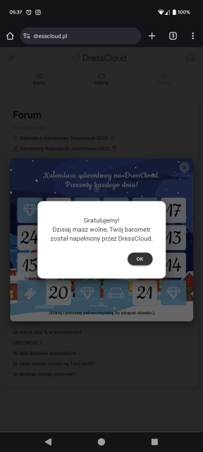 ❄️ Kalendarz Adwentowy Dresscloud 2023 ❄️