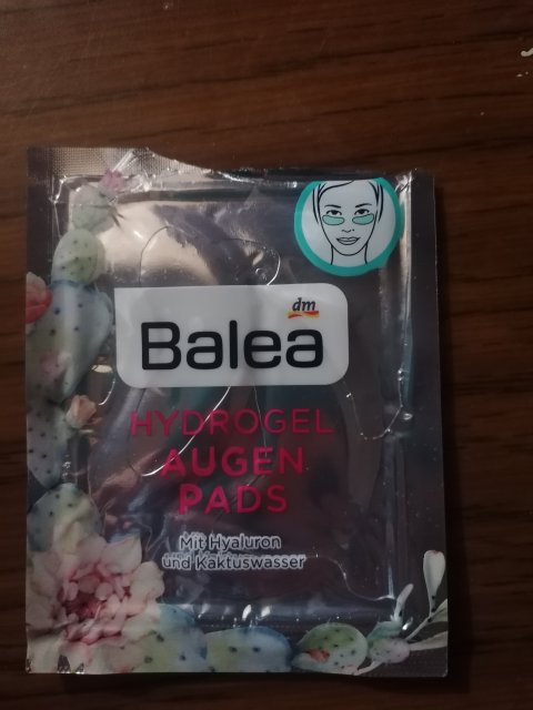 Balea Płatki pod oczy, Hydrożelowe, Straffende, Z ekstraktem z wody różanej i hialuronu