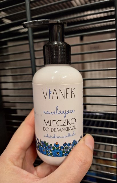Sylveco Vianek, Mleczko do demakijażu, Seria niebieska, Nawilżające