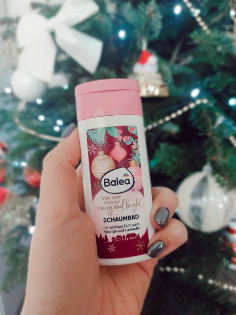 Balea Płyn do kąpieli, Pomarańcza i lawenda, May Your Days Be Merry And Bright