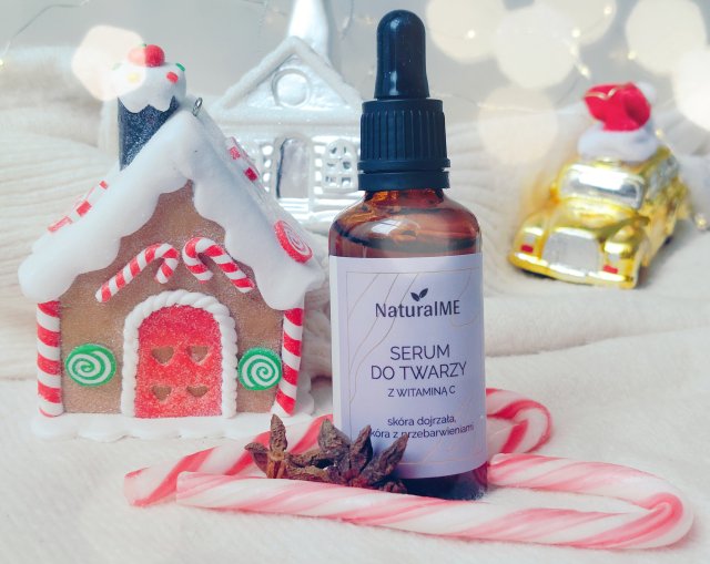 NaturalME Serum do twarzy, Z witaminą C