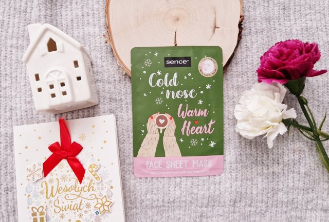 Maxbrands Marketing B.V. Sence, Maseczka do twarzy w płacie, Cold Nose Warm Heart