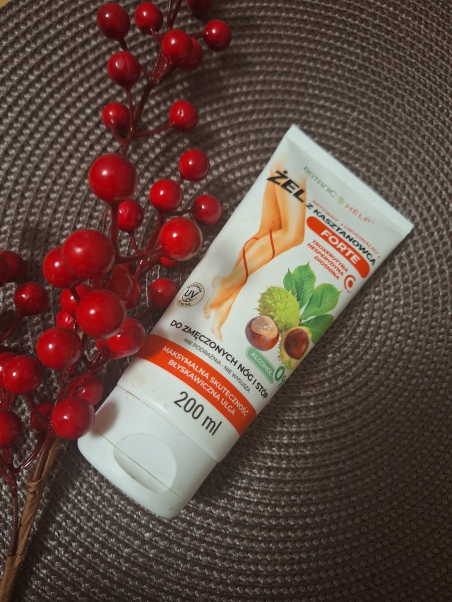 Botanic Help Żel do zmęczonych nóg i stóp, Aktywny, Z kasztanowca, Forte