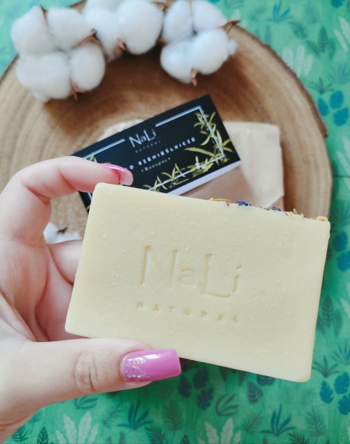 NaLi Natural Mydło w kostce, Rzemieślnicze, Konopne