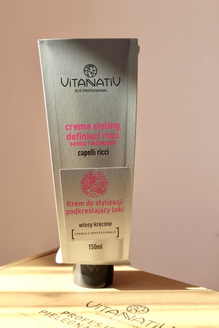 Vitanativ Krem do stylizacji włosów, Capelli Ricci, Do włosów kręconych