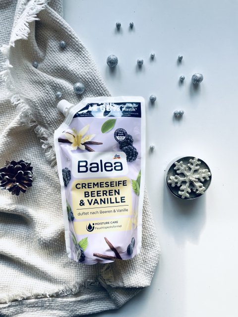 Balea Mydło w płynie, Cremeseife Beeren & Vanille
