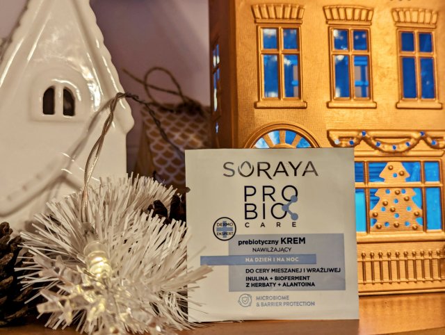 Soraya Probio Care, Krem do twarzy, Nawilżający, Probiotyczny, Cera mieszana i wrażliwa, Na dzień i na noc