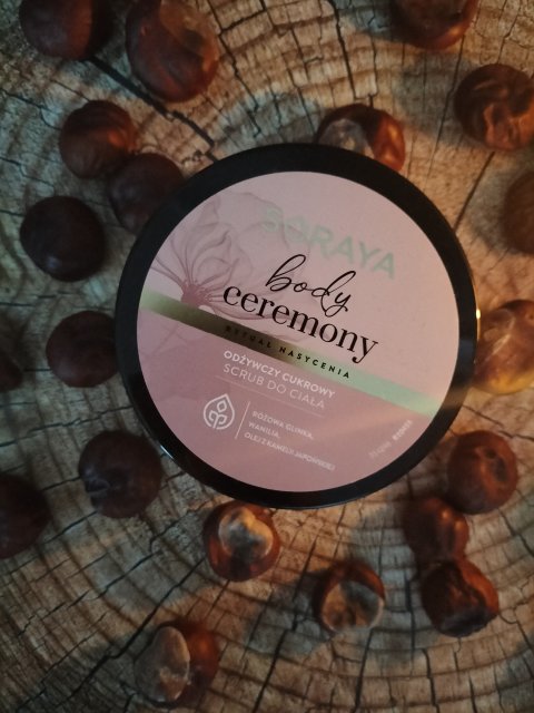 Soraya Body Ceremony, Scrub do ciała, Rytuał nasycenia, Odżywczy, Cukrowy