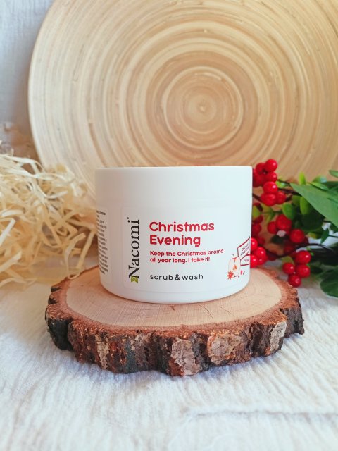 Nacomi Peeling do ciała, Piankowy, Scrub&wash, Christams Evening 