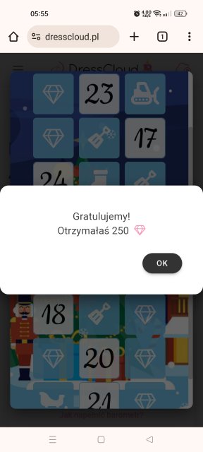 ❄️ Kalendarz Adwentowy Dresscloud 2023 ❄️