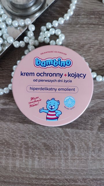 Bambino Krem ochronny + kojący, Hiperdelikatny emolient