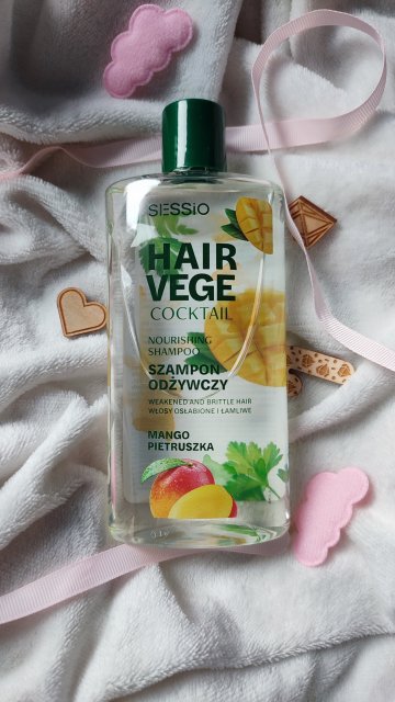 SESSio Szampon do włosów, Hair Vege Cocktail, Odżywczy 